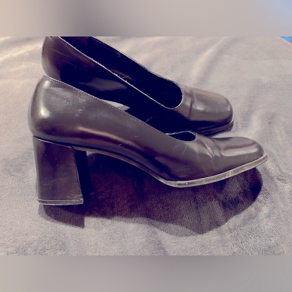 Jazz chunky Black Heels - Picture 1 of 4